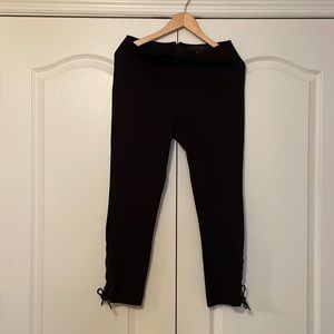 rag & bone
Simone Lace-Up Cropped Pants